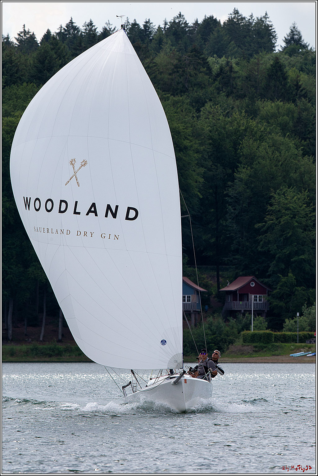 J70 - WOODLAND, 12.06.2021 Segelboot; Segeln; Woodland; Spinnaker; J70; Sorpesee; Sauerland
